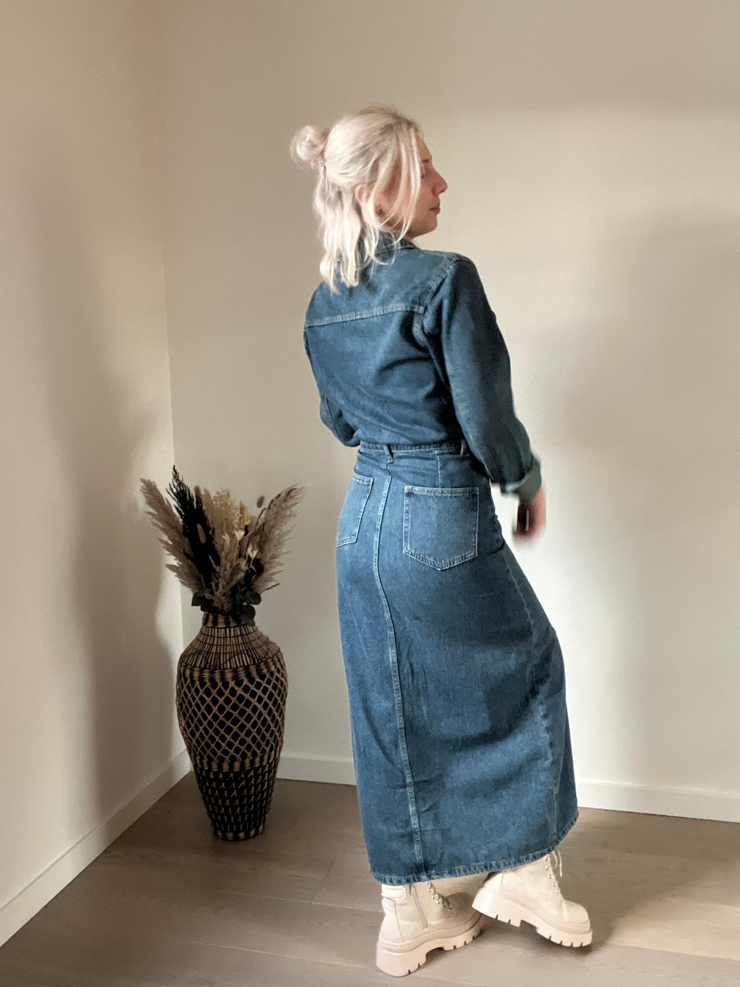 Jeansdress blue