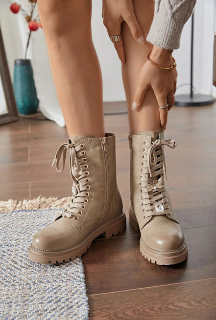 Babs boots taupe