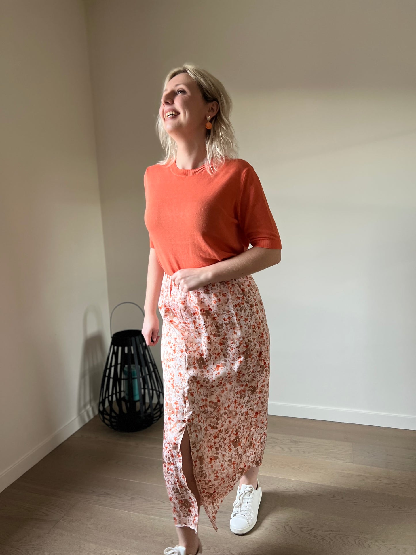 Ashley top orange