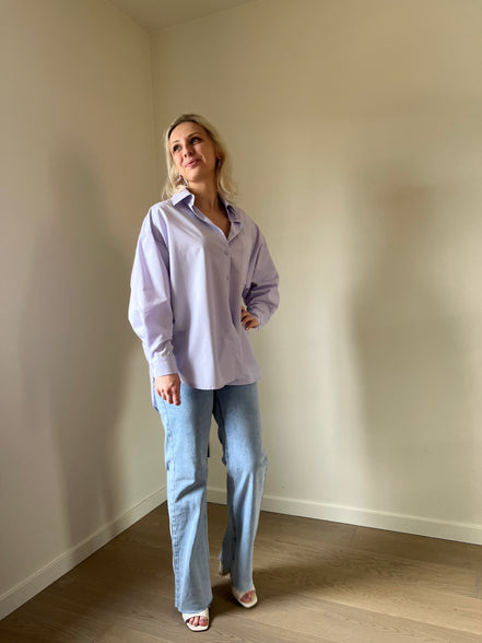 Pastel shirt lilac