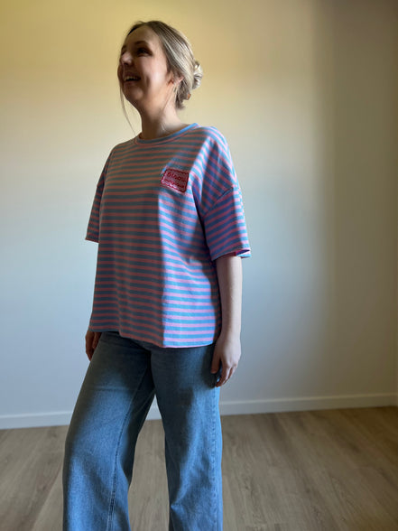 Striped Tee bisou magique