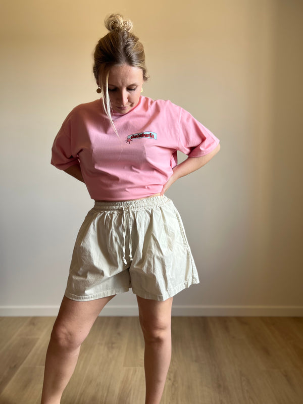 Drawstring Shorts – Off White