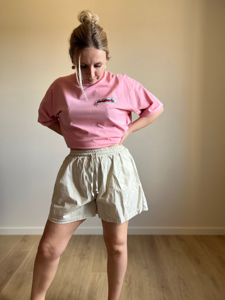 Drawstring Shorts – Off White