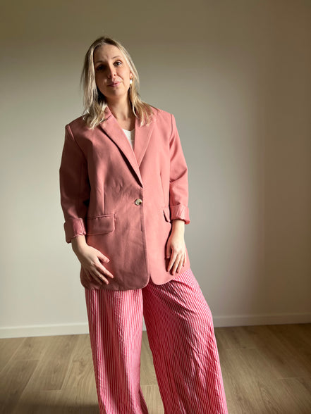 Blush Oversized Blazer