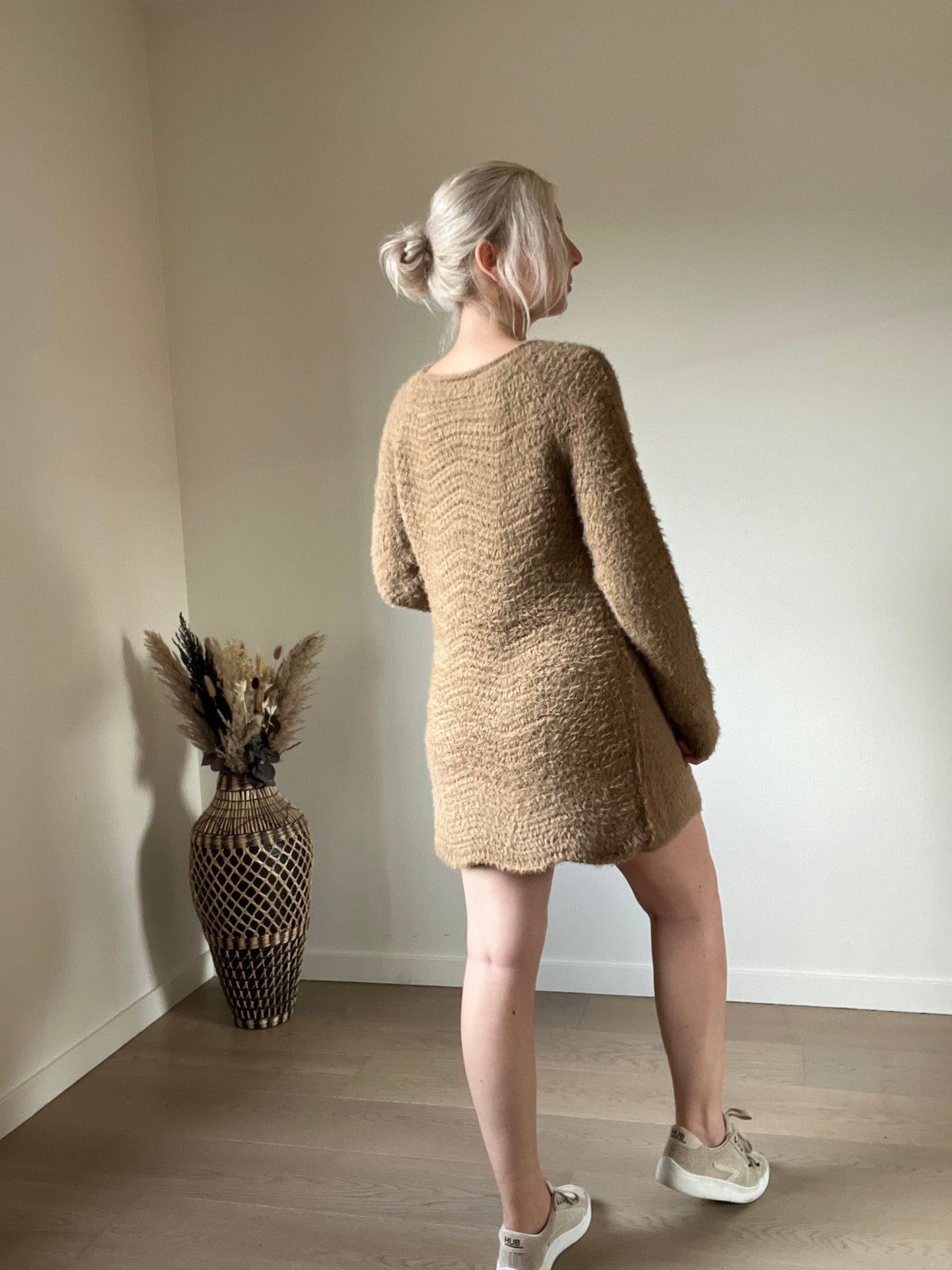 Furry dress camel