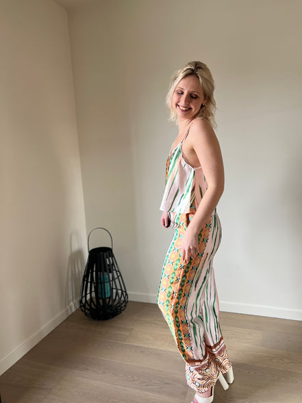 Boho top kaki