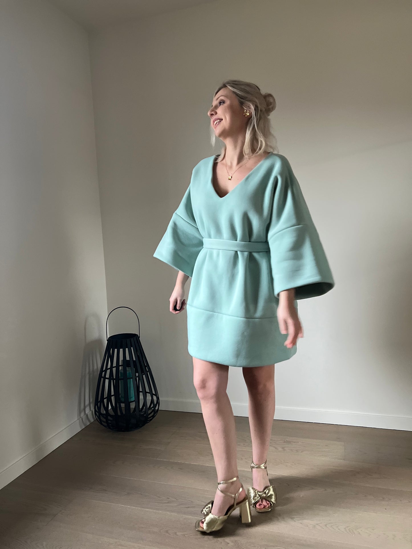 Lune dress mint