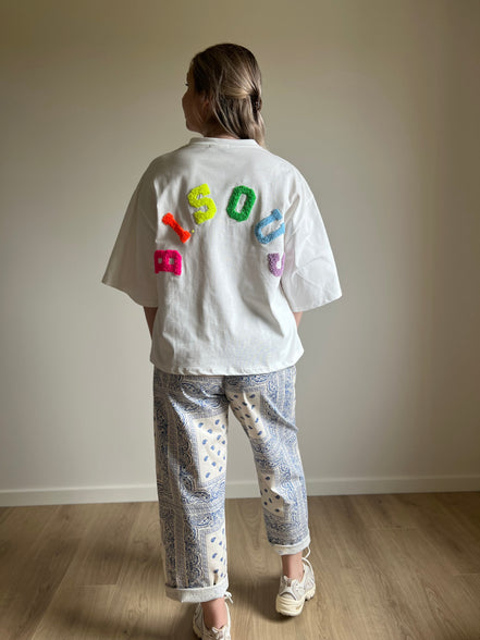 Bisous t-shirt multi