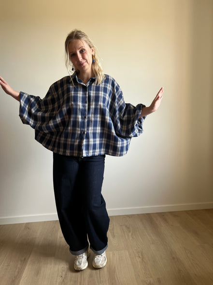 Carreaux shirt - Blue