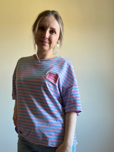 Striped Tee bisou magique