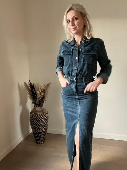 Jeansdress blue