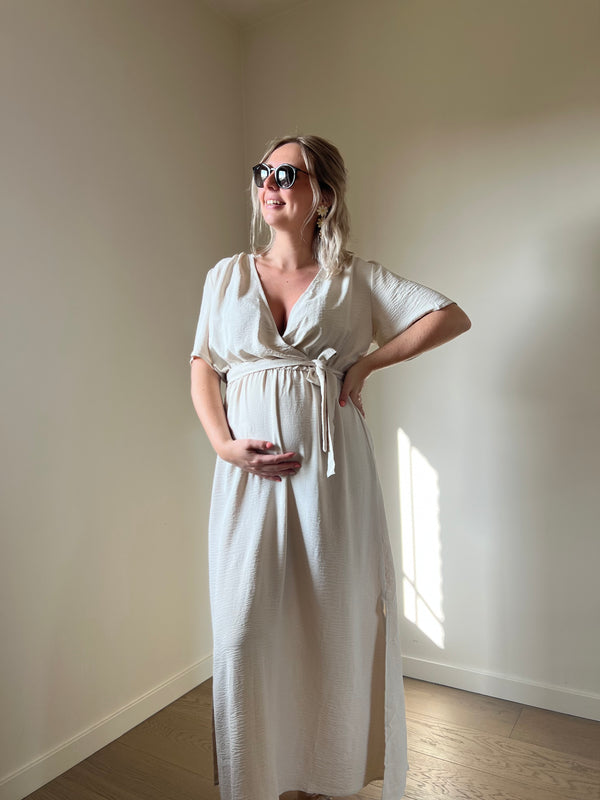 Tetra dress beige
