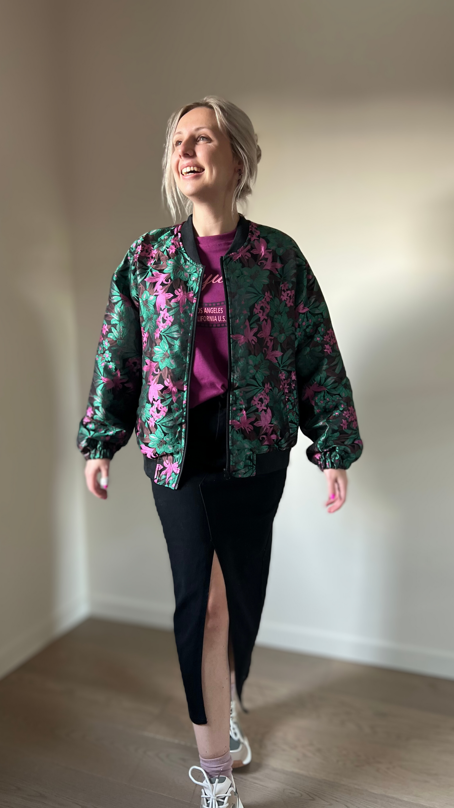 Bomber jacket green