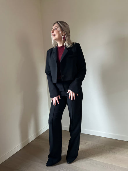 Tailored pants black