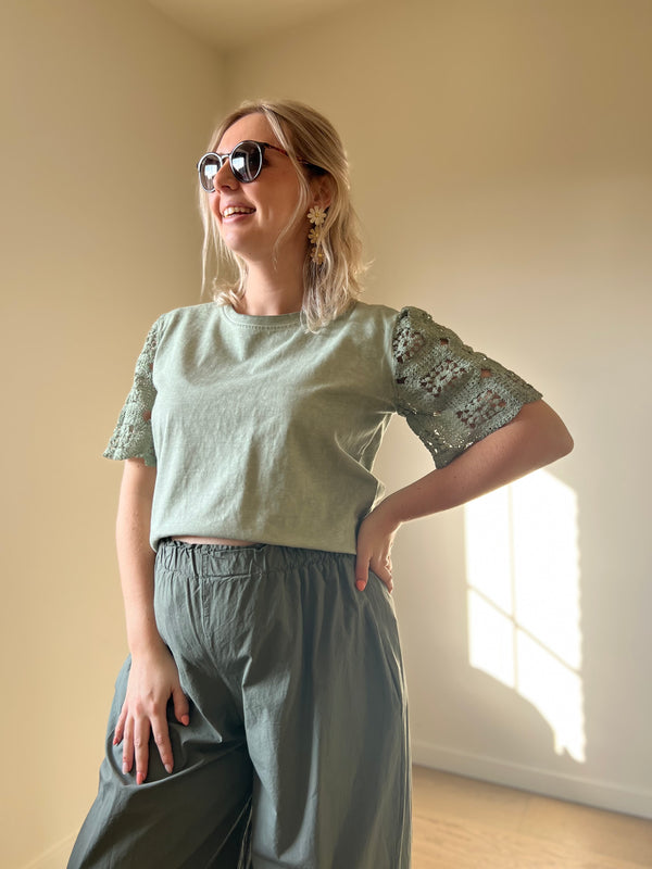Kaki t-shirt