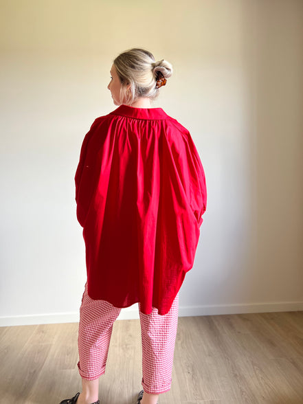 Red balloon shirt