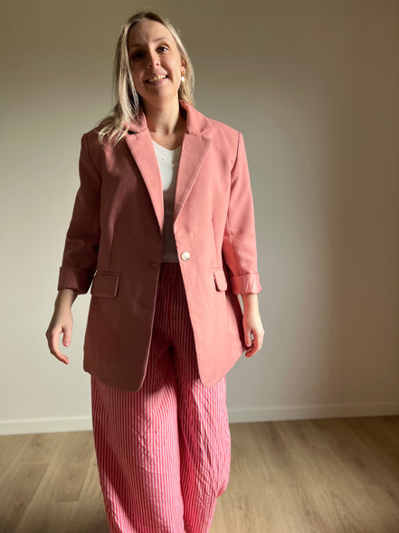 Blush Oversized Blazer