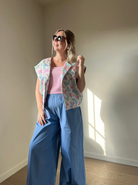Cotton pants blue