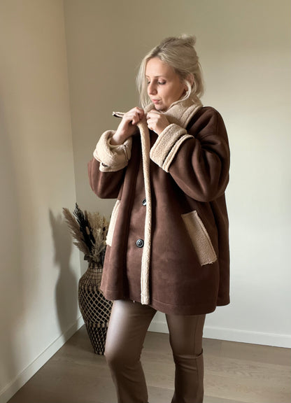 Pooh coat brown