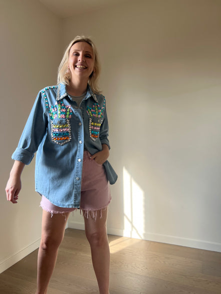 Pineapple jeansjacket