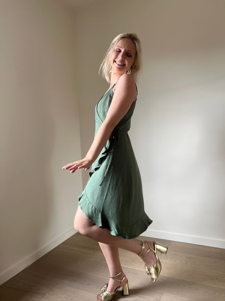 Mathilde linen dress