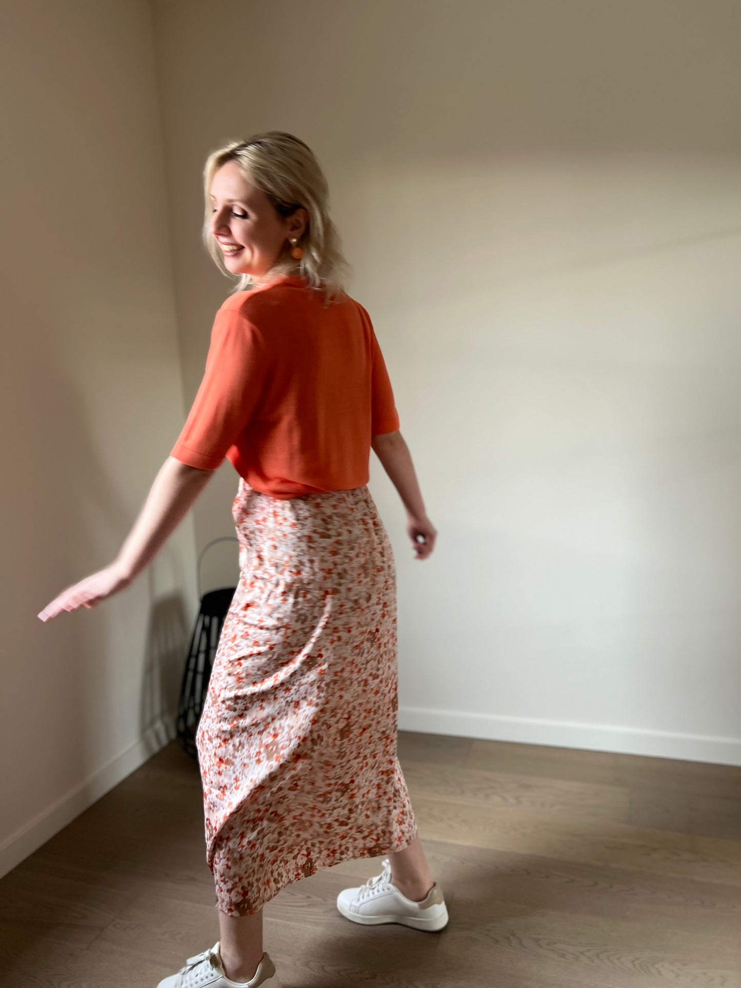 Ashley top orange