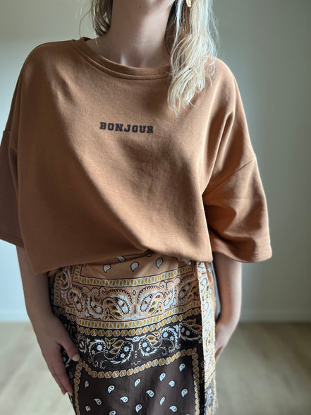 Bonjour Sweater - camel