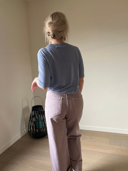 Caro pants violet