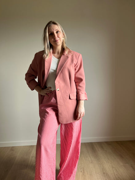 Blush Oversized Blazer