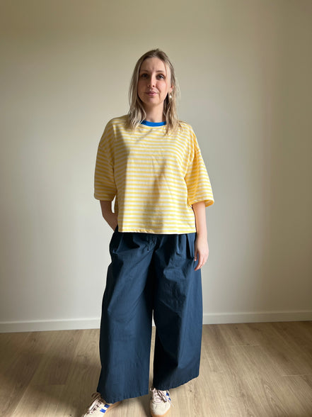 Balloon pants marine