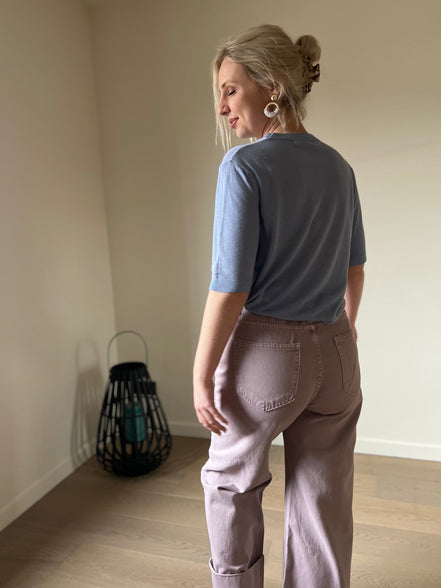 Caro pants violet