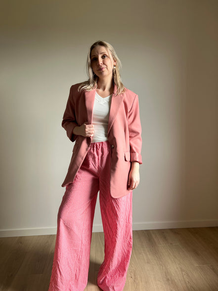 Blush Oversized Blazer