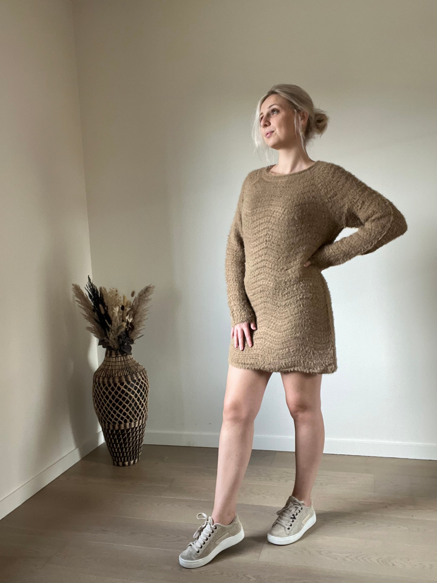 Furry dress camel