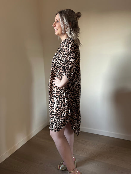Amber shirt dress leo
