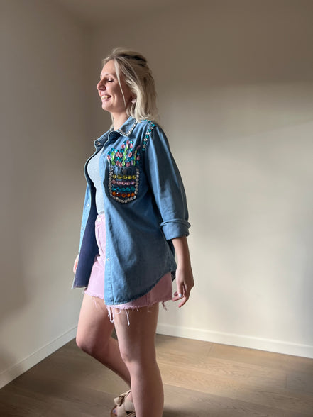 Pineapple jeansjacket