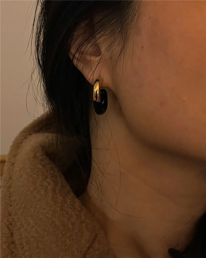 Luana earring black