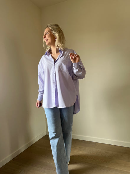 Pastel shirt lilac