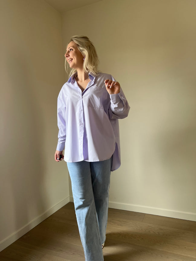 Pastel shirt lilac