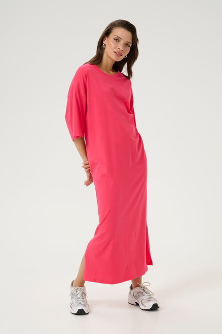 Edna raspberry dress