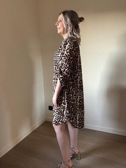 Amber shirt dress leo