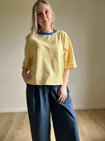 Balloon pants marine