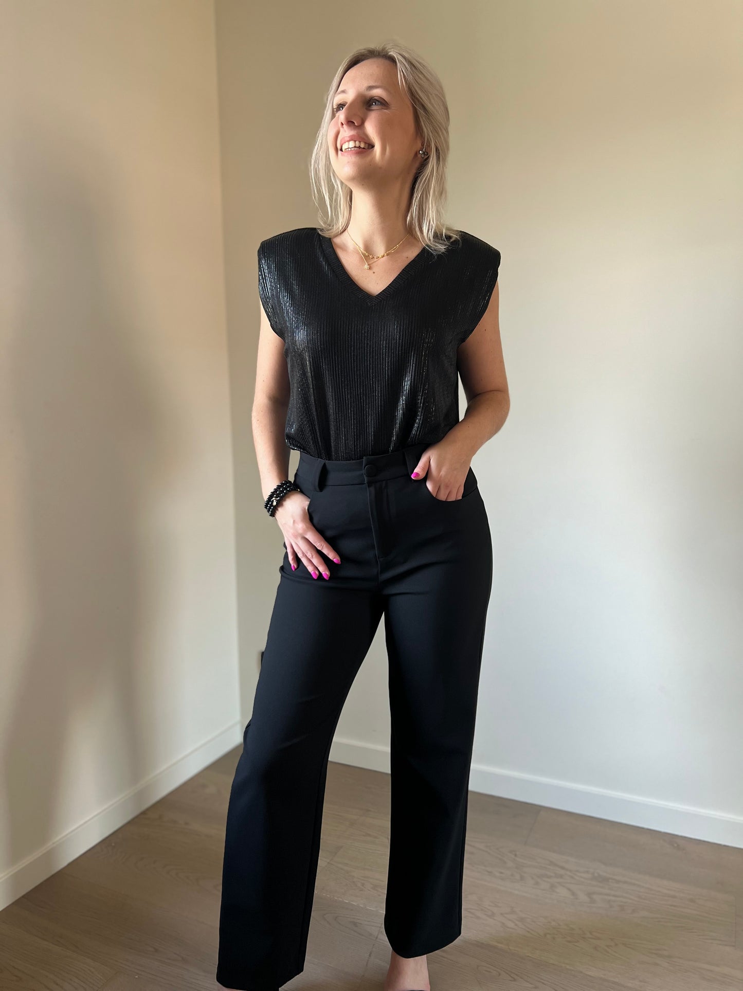 Tailored pants black