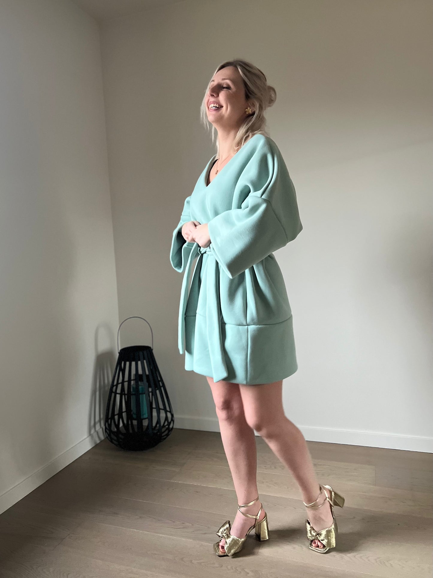 Lune dress mint