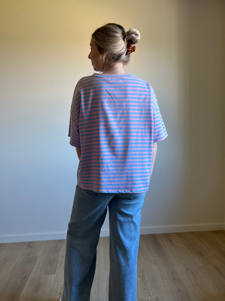 Striped Tee bisou magique