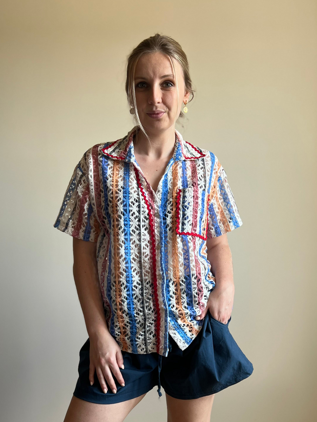 Crochet Shirt – Multi