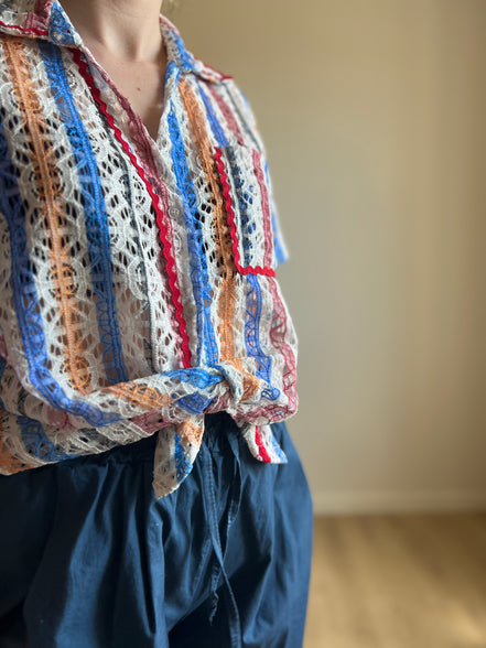 Crochet Shirt – Multi