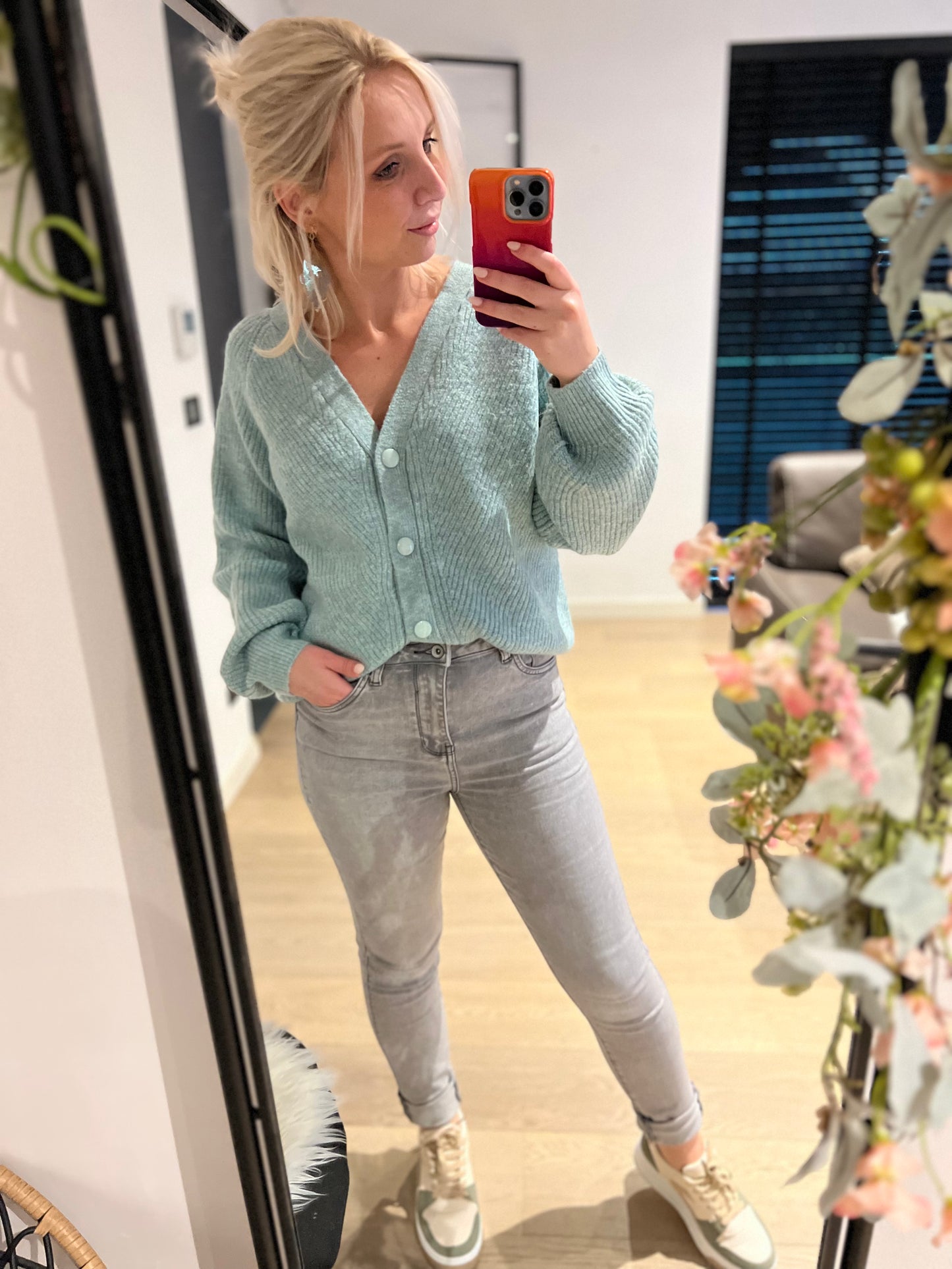 Amandine knit mint