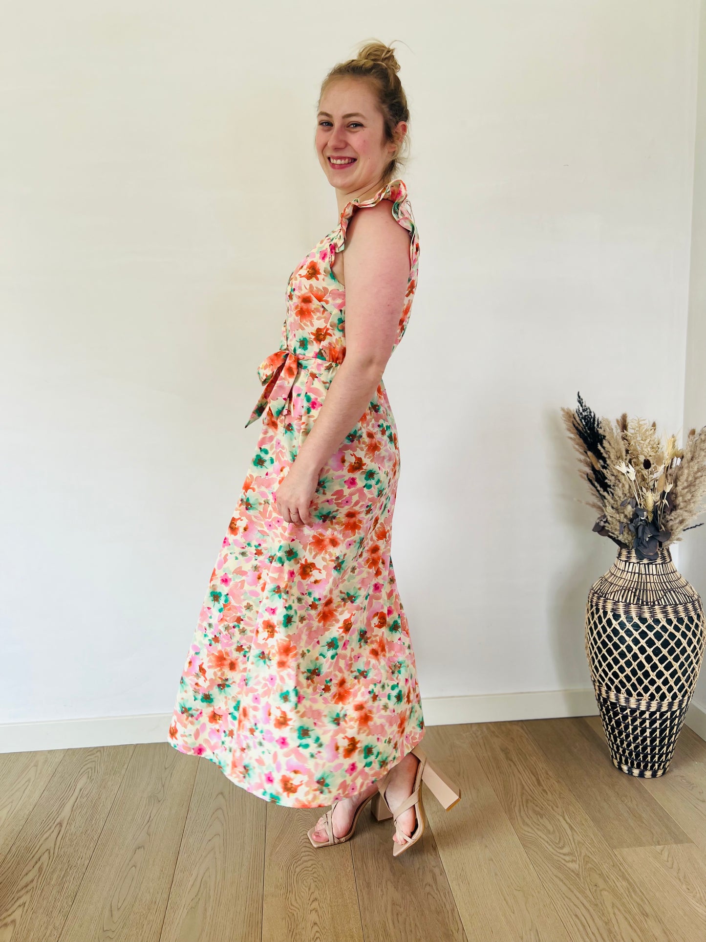 Rose flower dress