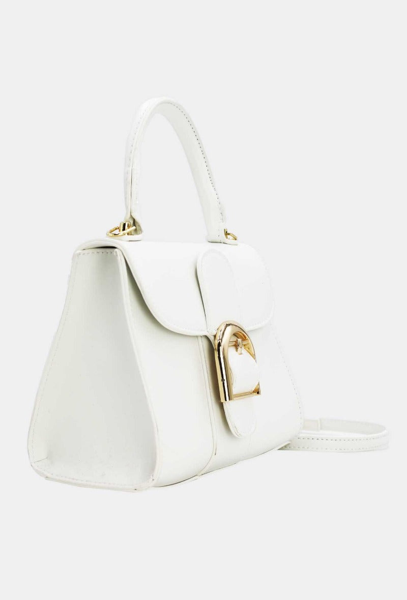 Mini handbag white