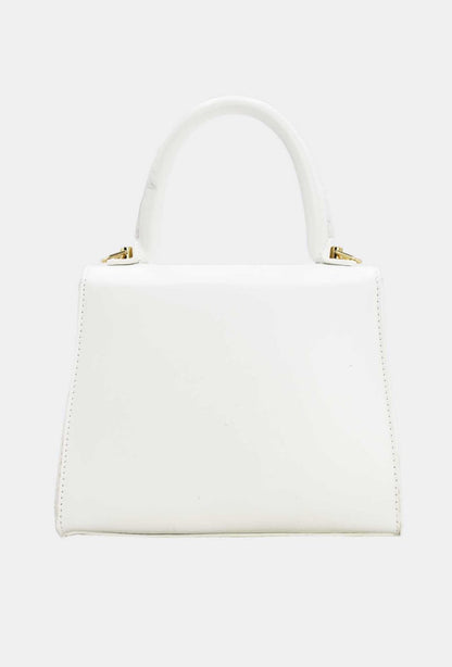 Mini handbag white